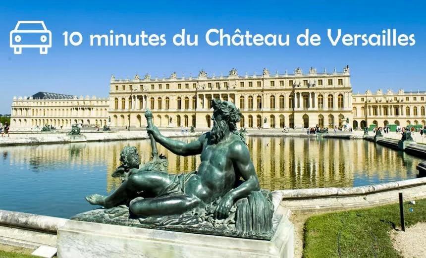 Maison Avec Sous Sol Independant Et Parking A 2Km De Versailles Buc  Luaran gambar